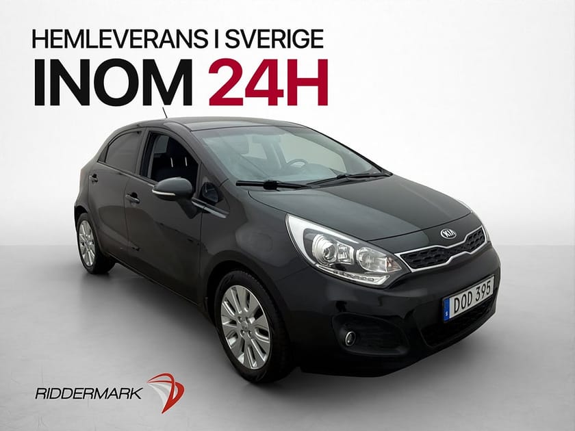 Bild 3 av Kia Rio 1.2 CVVT 84hk GLS Rattvärme 0,51L/Mil 3-Brukare