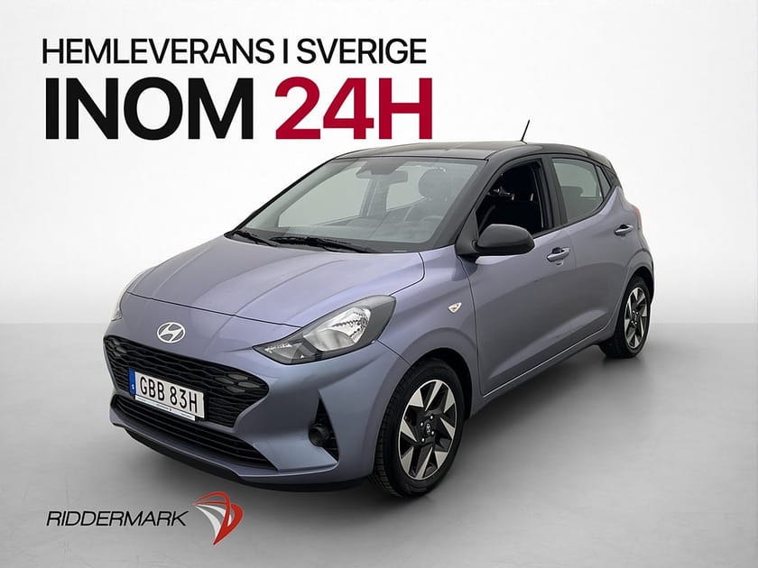 Bild 3 av Hyundai i10 1.0 67hk Essential Rattvärme CarPlay 0,44l/mil