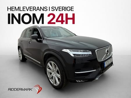 Volvo XC90 7-seater T5 AWD Inscription 7-Sits VOC Dragkrok Kamera