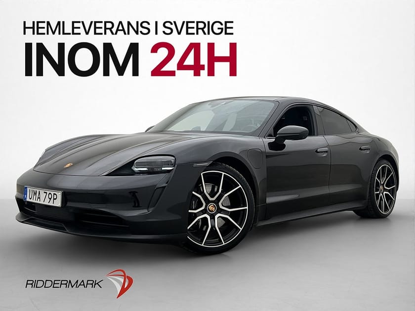 Bild 1 av Porsche Taycan DD 381hk Sport Chrono Värmare Pano PDLS 360°