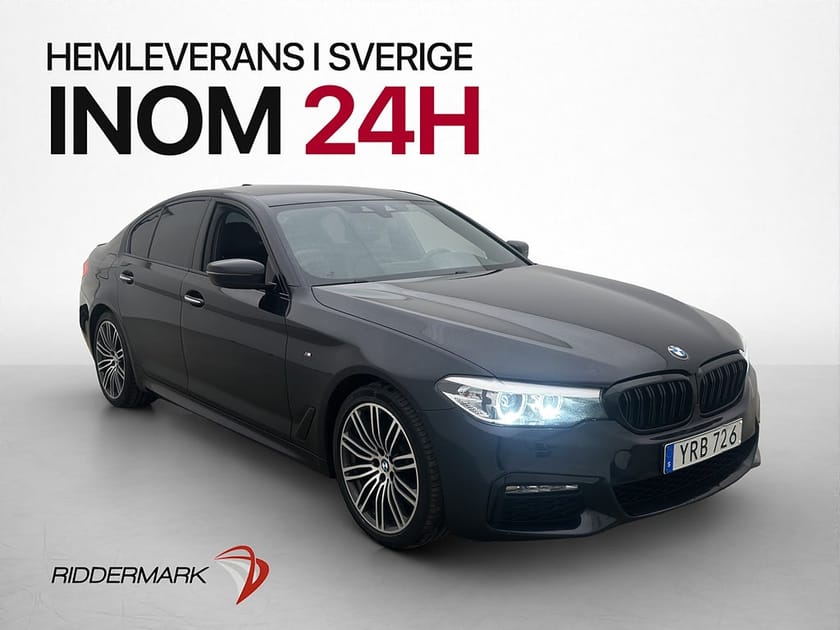 Bild 3 av BMW 520d xDrive Sedan M Sport HiFi Navi Kamera Skinn Drag