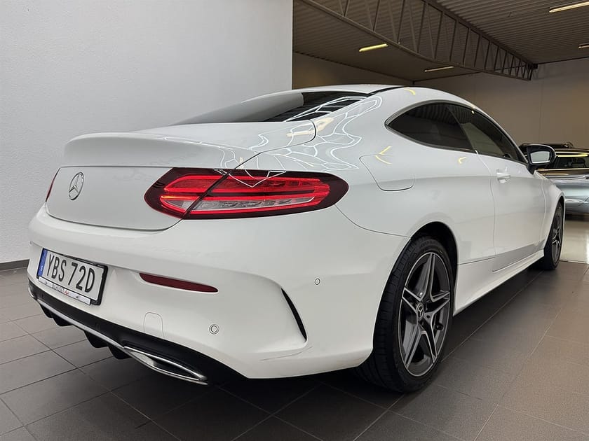 Bild 3 av Mercedes-Benz C 220 d Coupé 194hk AMG Navi/Bkamera/Nyservad