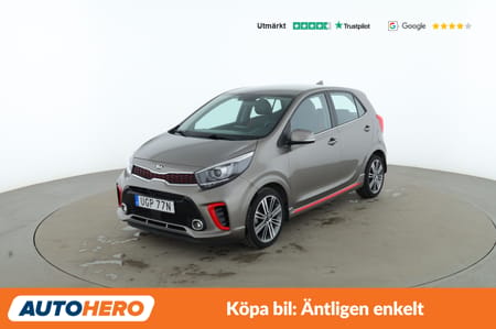 Kia Picanto 1.0 TGDI GT Line / Rattvärme, Kamera, CarPlay