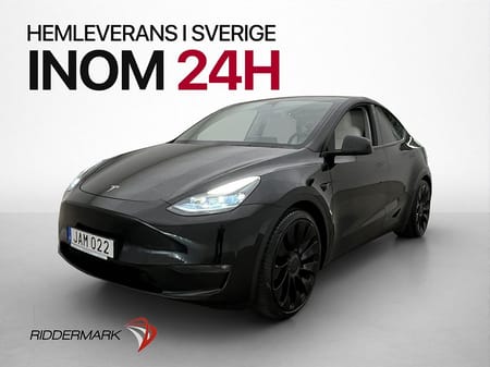 Tesla Model Y Performance AWD Ljus Interiör Moms Pano Kamera