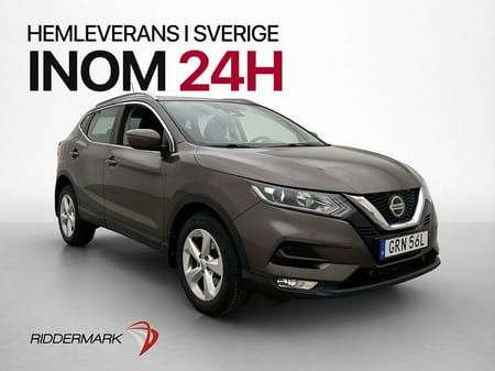 Nissan Qashqai 160hk Kamera Pano Farthållare Bluetooth