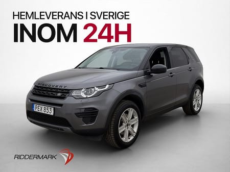 Land Rover Discovery Sport TD4 AWD Black Meridian HalvSkinn