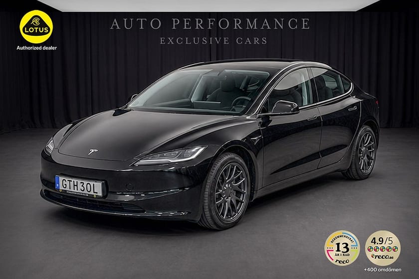Bild 1 av Tesla Model 3 Long Range AWD 498hk / Hemleverans /