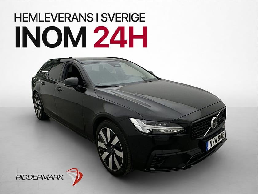 Bild 1 av Volvo V90 T6 AWD Plus Dark H/K 360° Värmare Navi Skinn Drag