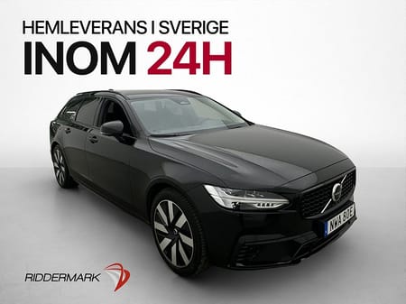 Volvo V90 T6 AWD Plus Dark H/K 360° Värmare Navi Skinn Drag