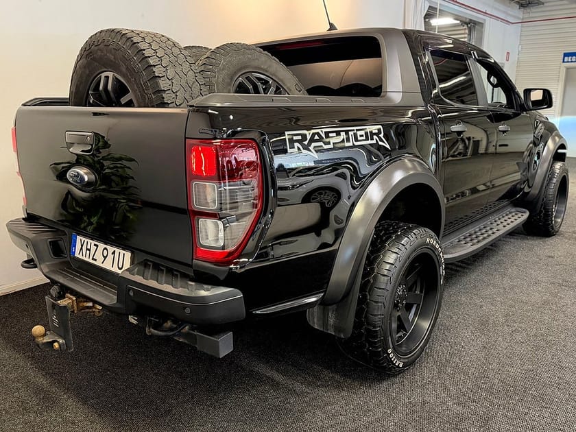 Bild 3 av Ford Ranger Raptor AWD 213hk/ Vhjul/ Värmare/ Drag/ LED/ Fullservad