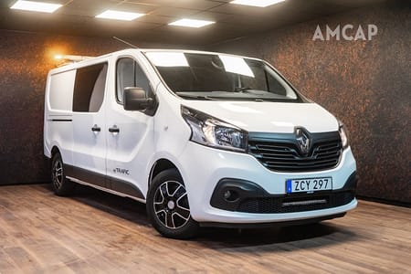 Renault Trafic Skåpbil 1.6 dCi | 6-sits | Inredning | Värmare | SN | 1581kr/må