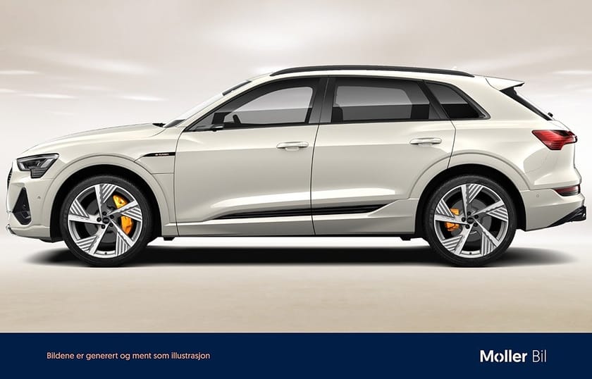 Bild 3 av Audi e-tron 55 quattro 408hk S-LINE Pano/Luft/Drag/VirtuellaSpeglar