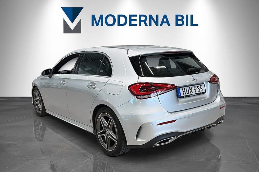 Bild 4 av Mercedes-Benz A 200 7G-DCT 163hk AMG Line Widescreen Burmester B-kamera