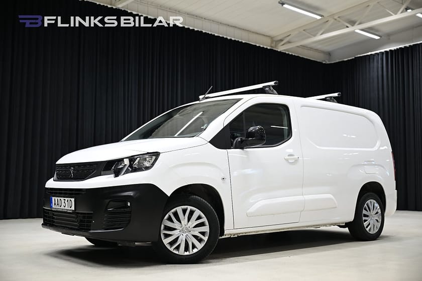 Bild 3 av Peugeot Partner Utökad Last 102HK L2 Pro+|Inredning|Drag|Värmare|Backkamera|Enägare