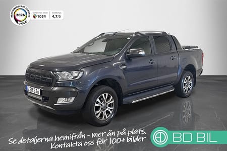 Ford Ranger Dubbelhytt 3.2 BACKKAMERA VÄRMARE KAMPANJ: 3,95% RÄNTA