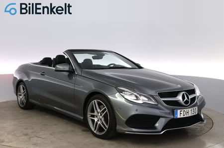 Mercedes-Benz E 350 Cabriolet 7G-Tronic Plus AMG Sport Navi 272hk