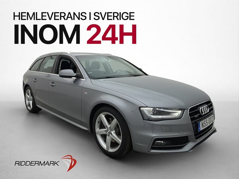 Bild 1 av Audi A4 Avant 2.0 TDI Q S-Line Värmare P-Sensor Farthållare