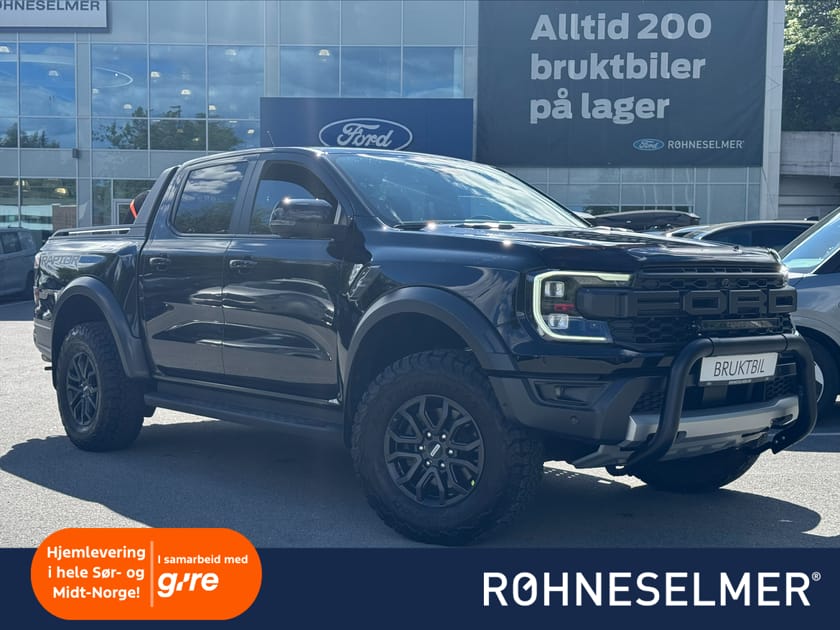 Bilde 1 av Ford Ranger Raptor Double Cab 3.0 V6 292 hk|Ledbar|Sp.eksos|Krok|360