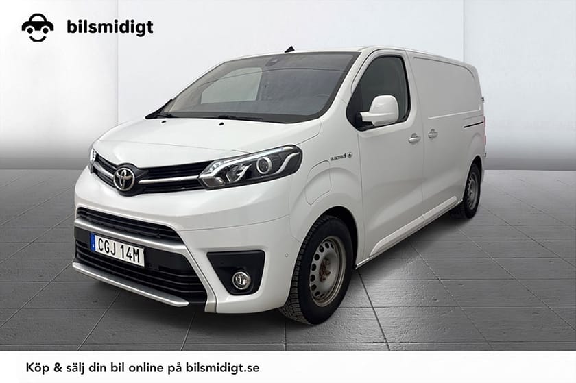 Bild 1 av Toyota Proace Electric 75 kWh Drag 2xSidodörr 3sits Navi 136hk