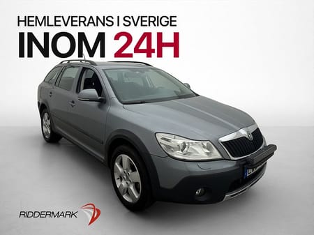 Škoda Octavia Scout Skoda 2.0 TDI 4Motion M-värmare LED-Ramp 140hk