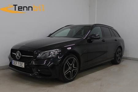Mercedes-Benz C 300 T e 9G AMG Line Night Edt D-värme Cockpit Drag