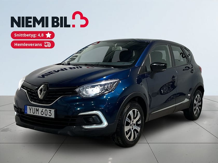 Bild 1 av Renault Captur 0.9 TCe Dragkrok Motorvärmare GPS Keyless SoV