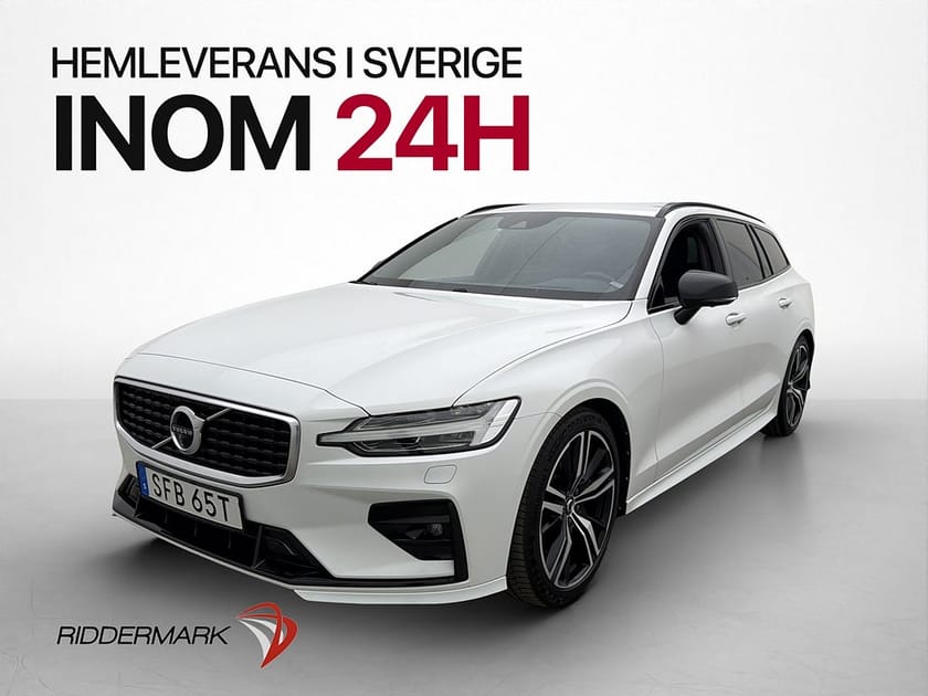 Bild 3 av Volvo V60 D4 190hk R-Design HuD Läder 360° Navi D-Värm Drag
