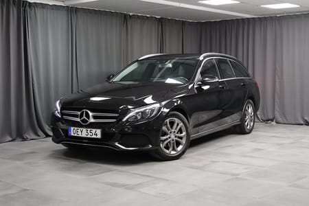 Mercedes-Benz C 200 T d red Avantgarde Drag LED 1 ägare
