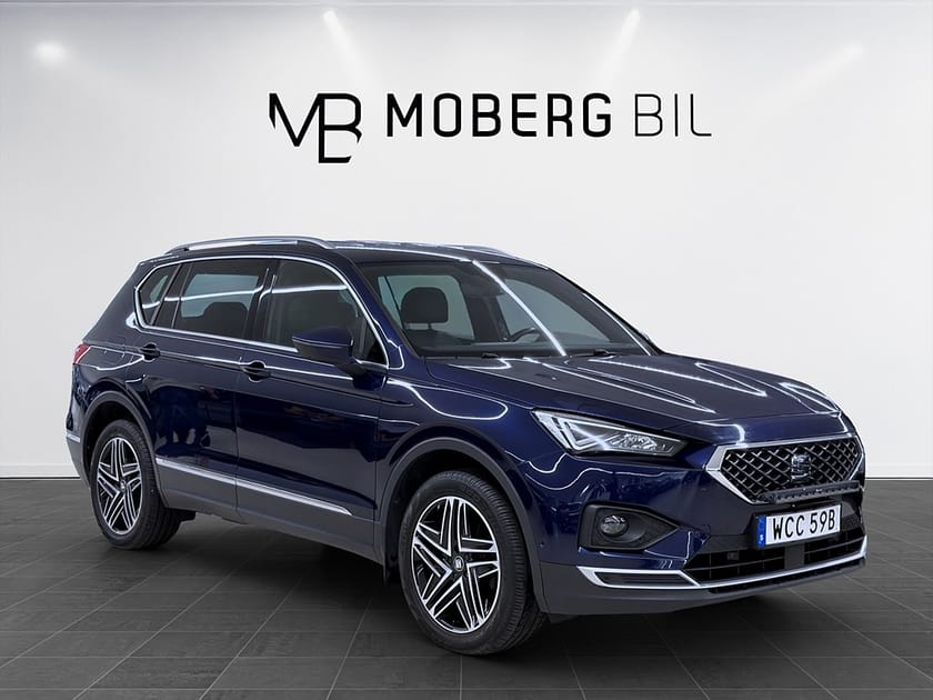 Bild 3 av SEAT Tarraco 7-seater 2.0 TSI 4Drive 190hk Helg på Moberg! 7 sits Xcellence Drag B-Kamera
