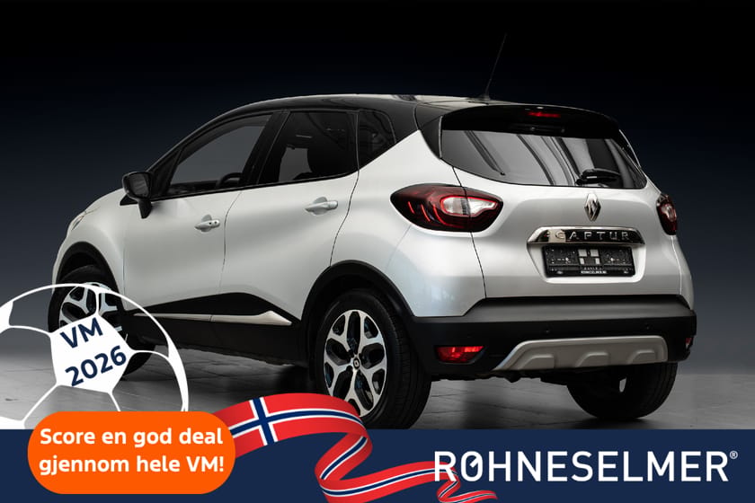 Bilde 4 av Renault Captur Topputstyrt//Lav km//Sommer + Vinterhjul//Servicer
