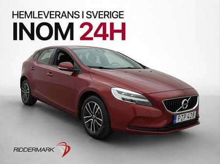 Volvo V40 T2 122hk Momentum VOC Värmare Sensorer Halvskinn