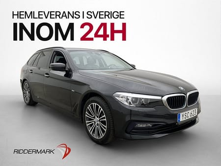 BMW 520d xDrive Touring 520 190hk Sport Line Dragkrok Kamera Rattvärme