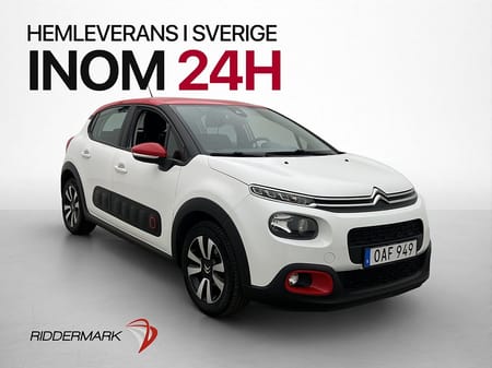 Citroën C3 1.2 PureTech 82 Sensorer CarPlay Kamrem-Bytt