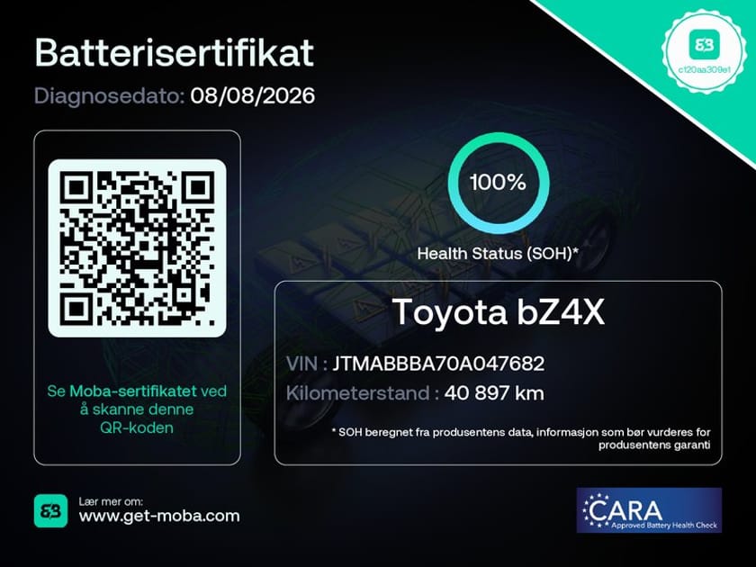 Bilde 2 av Toyota bZ4X AWD Active Tech