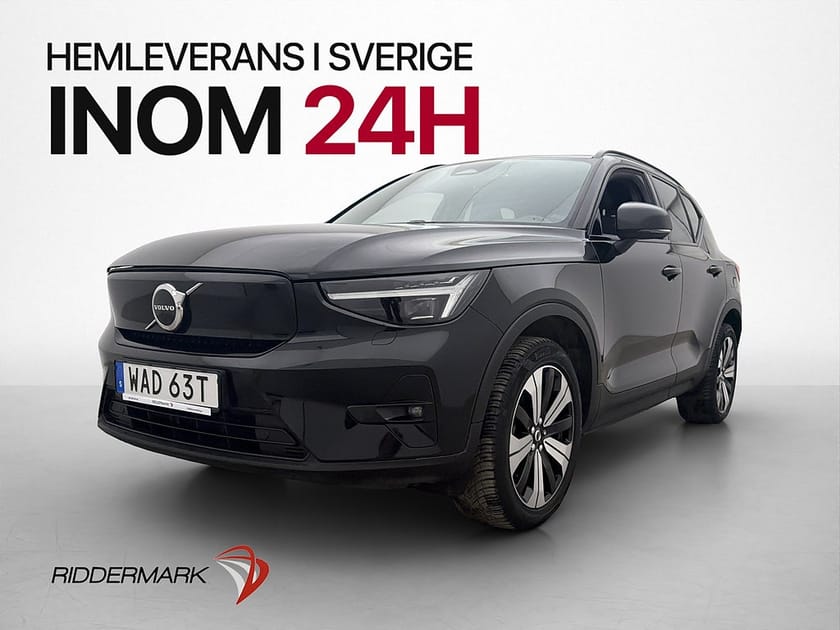Bild 1 av Volvo XC40 Recharge Single Motor Plus Värmepump Kamera CarPlay MOMS
