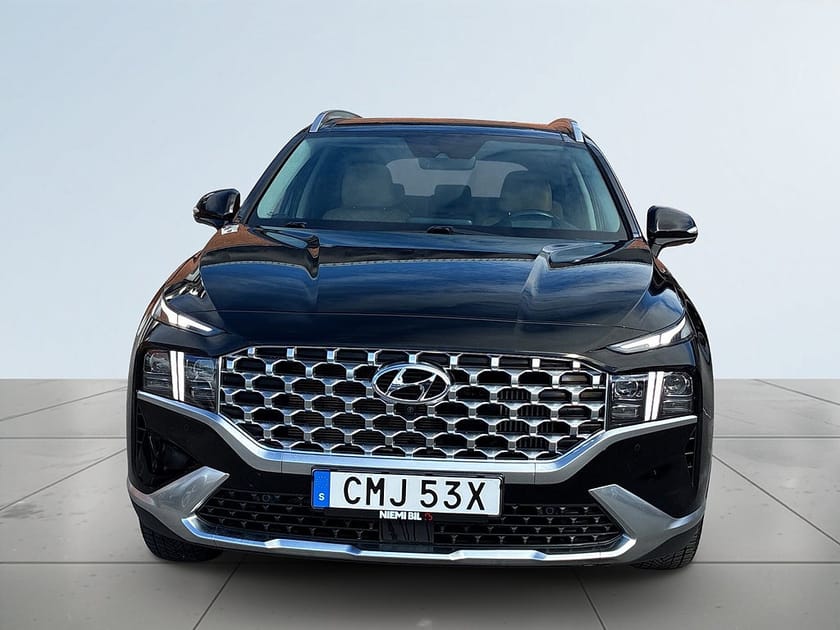 Bild 2 av Hyundai Santa Fe HEV AWD Advanced 7-sits Drag 360° kamera HuD S&V-däck