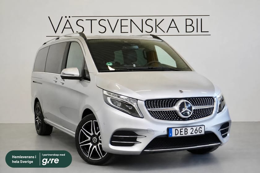 Bild 1 av Mercedes-Benz V 250d 4MATIC 3.2t 4M AMG 7-sits Drag/Värmare/360°