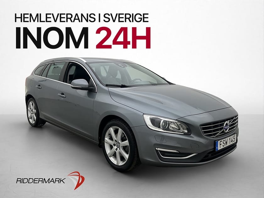 Bild 1 av Volvo V60 T4 Summum Värmare Skinn Elstol Dragkrok