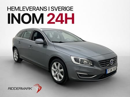 Volvo V60 T4 Summum Värmare Skinn Elstol Dragkrok
