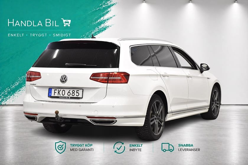 Bild 5 av Volkswagen Passat Sportscombi 2.0 TDI 4M R-Line Cockpit Drag D-Värm Rattv SoV-Hjul