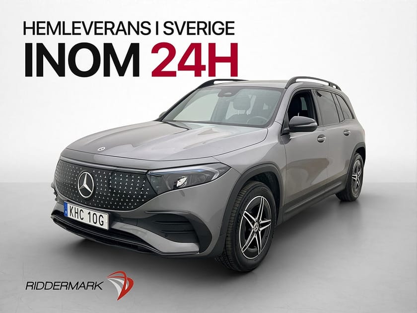 Bild 4 av Mercedes-Benz EQB 300 4MATIC AMG Värmare Drag Kamera Skinn