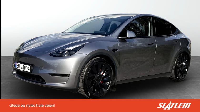 Bilde 1 av Tesla Model Y Performance Performance/21"org. s+v/hengerfeste. Som ny/en eier