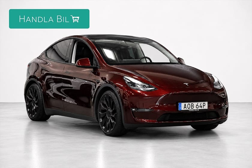 Bild 4 av Tesla Model Y Performance Cherry Red Autopilot Rattv AdaptivF
