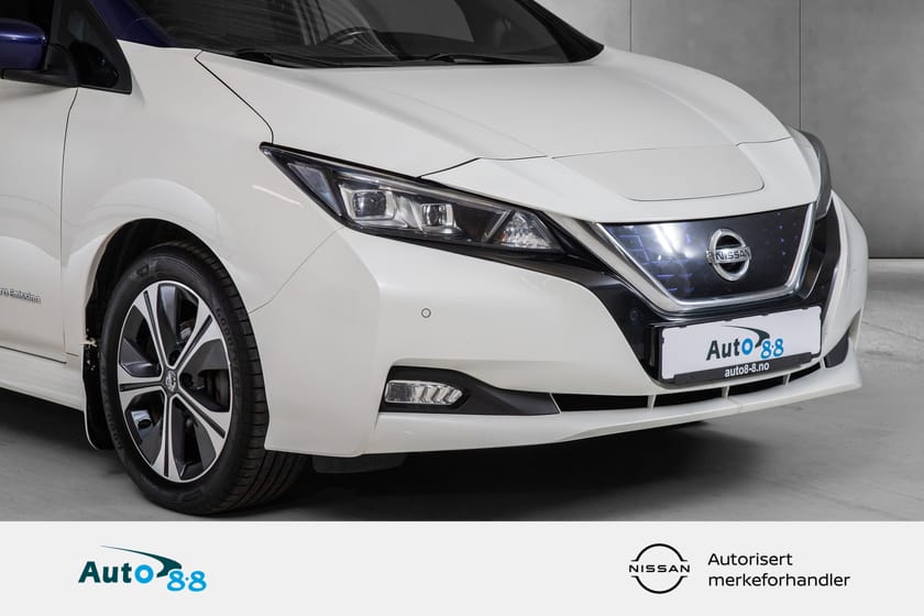 Bilde 2 av Nissan Leaf /SKINN/BLIS/BOSE/DAB+/NAVI/NYLIGSERVET/VARMEPUMPE/++!