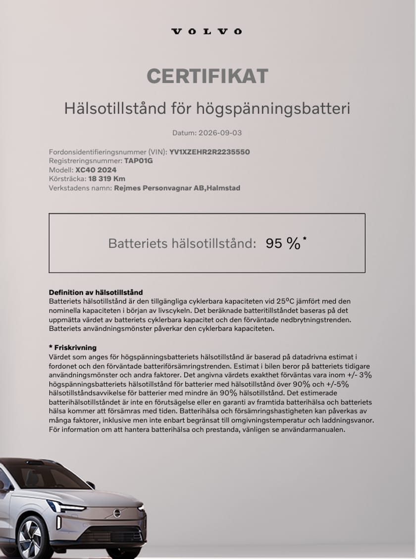 Bild 5 av Volvo XC40 Recharge Extended Range