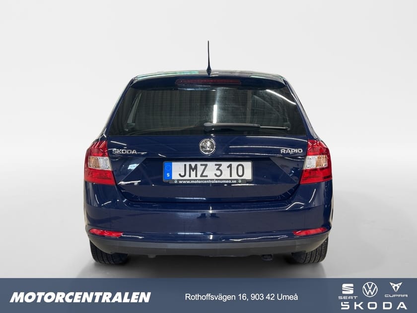 Bild 4 av Škoda Rapid Spaceback 1.2TSI/105hk/M.värmare/Drag/Ink.v.hjul