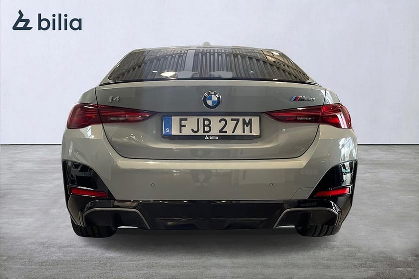 Bild 4 av BMW i4 M60 xDrive Gran Coupé | Fully Charged | H&K | Pro | 19" | DEMOBIL