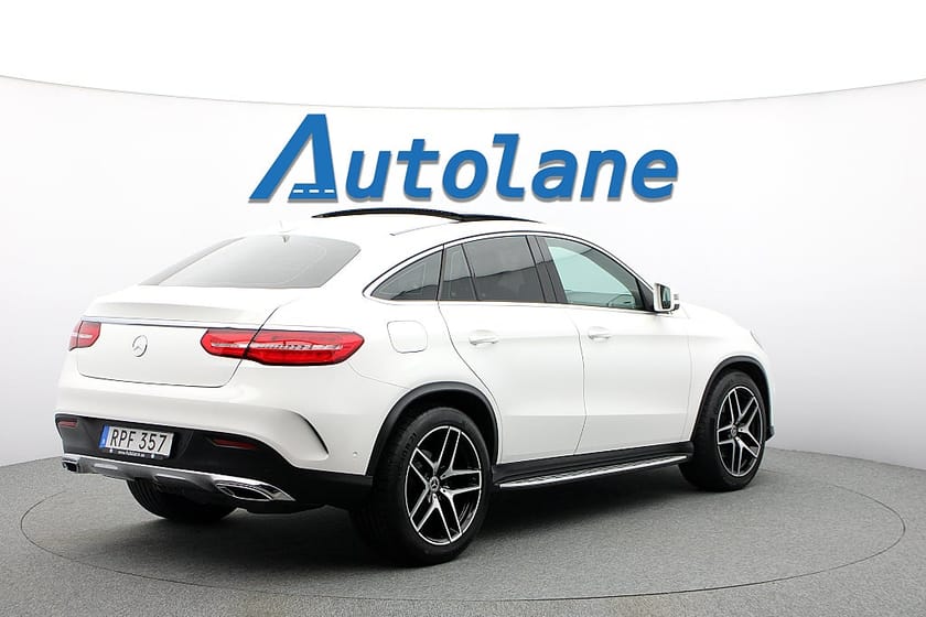 Bild 4 av Mercedes-Benz GLE 350 d 4MATIC Coupé 4M Panorama 9G AMG Line 258hk Drag