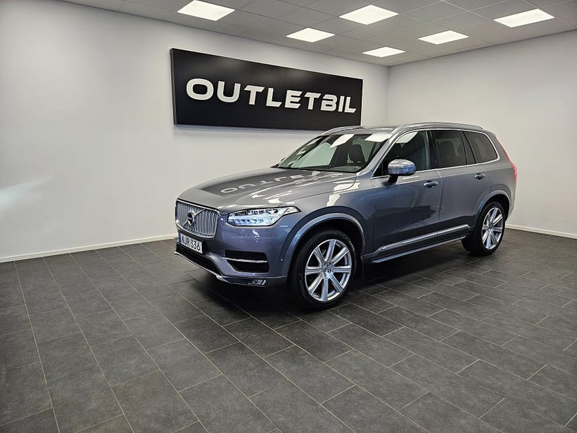 Bild 1 av Volvo XC90 7-seater 7 sits T6 320hk AWD Inscription Läder Navi Drag MOMS