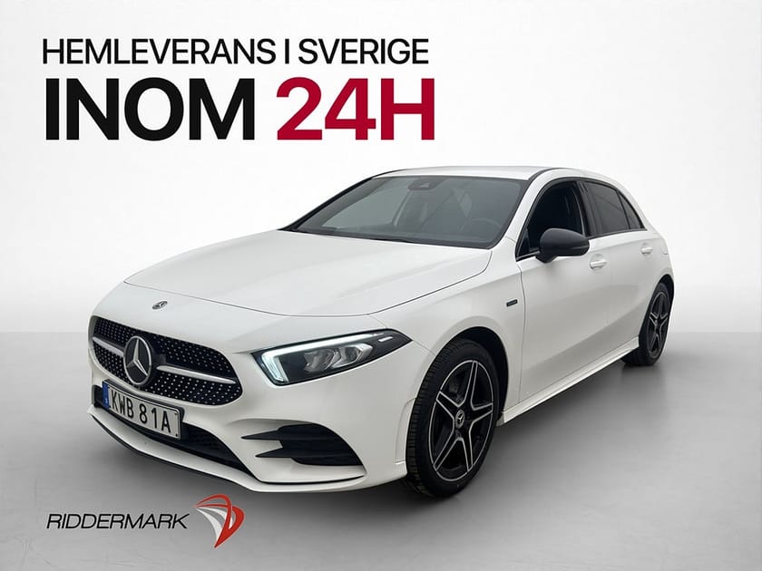 Bild 3 av Mercedes-Benz A 250 e 250e 218hk AMG Värmare Kamera Halvskinn MOMS